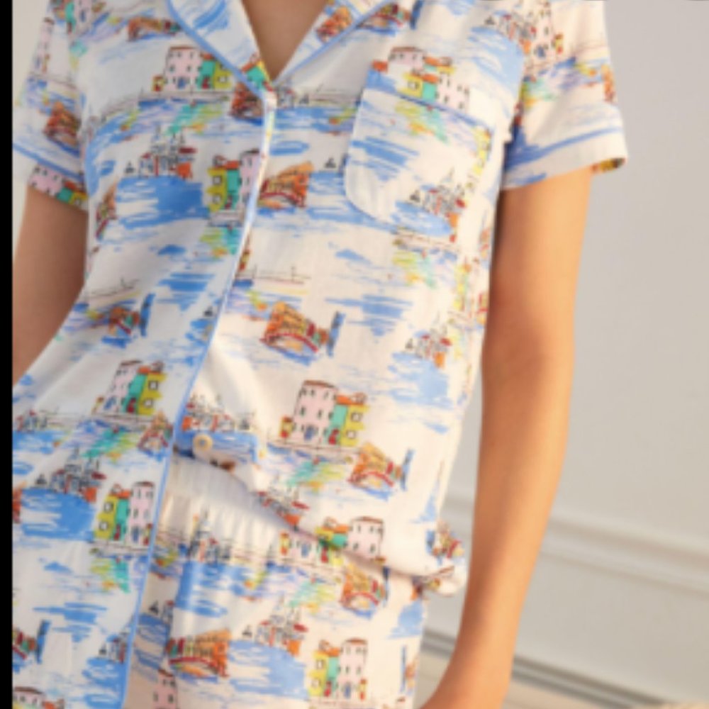 Whimsical Pajama Set JGH PRINT M TTS - Picture 5 of 11